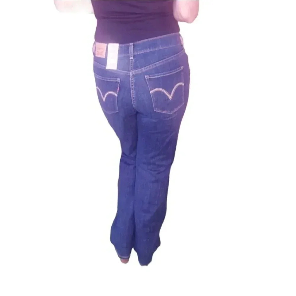 Levis Classic Bootcut Levi's Sculpt Size 10 Mid-Rise Womens - Picture 9 of 16